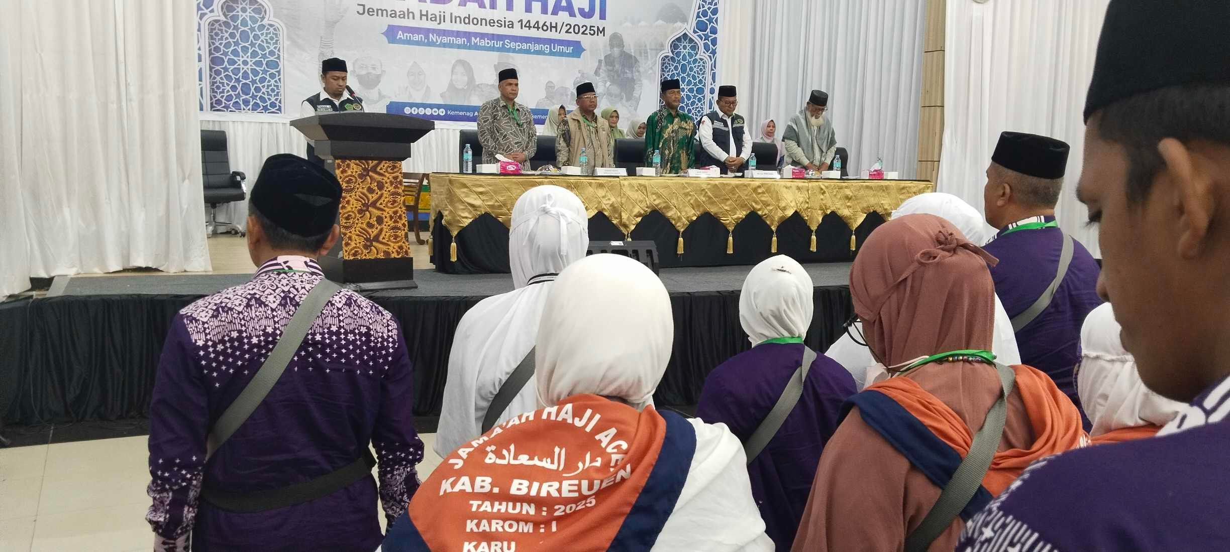 Jemaah haji Aceh. (Foto: Kemenag Aceh)