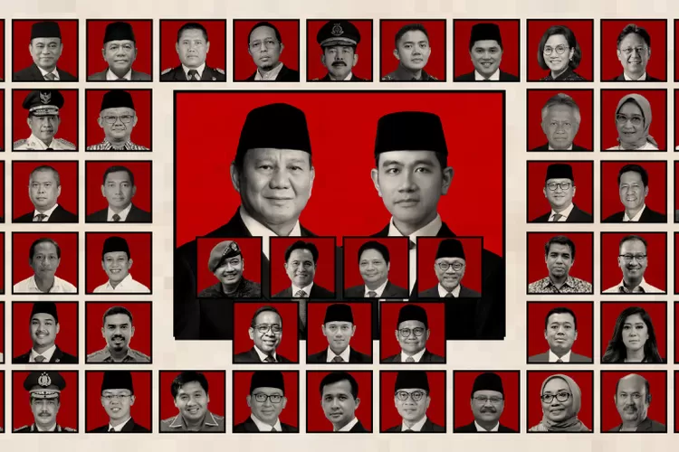 Kabinet Merah Putih. (Foto: RubicNews)