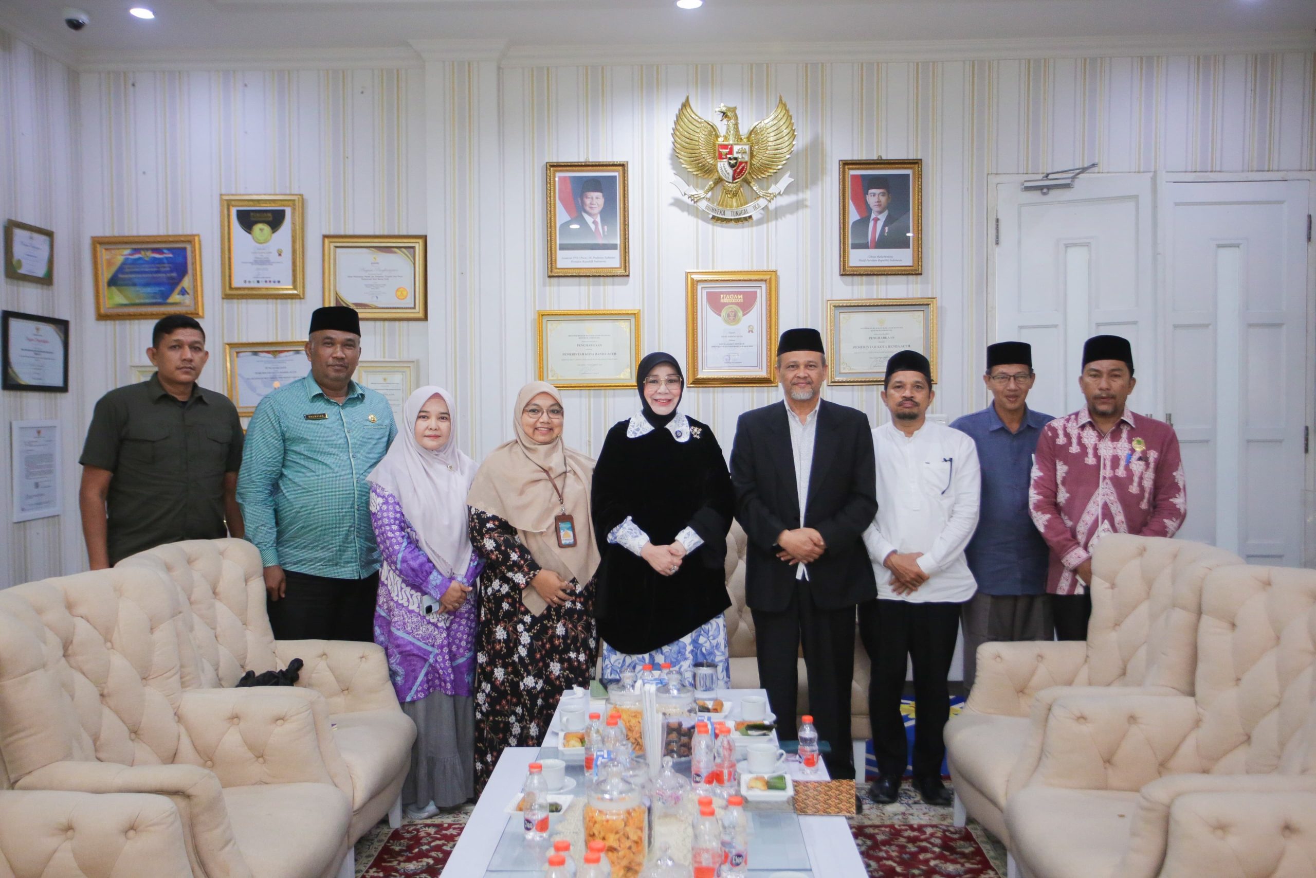 Kemenag Banda Aceh Audiensi dengan Wali Kota. (Foto: Kemenag Aceh)