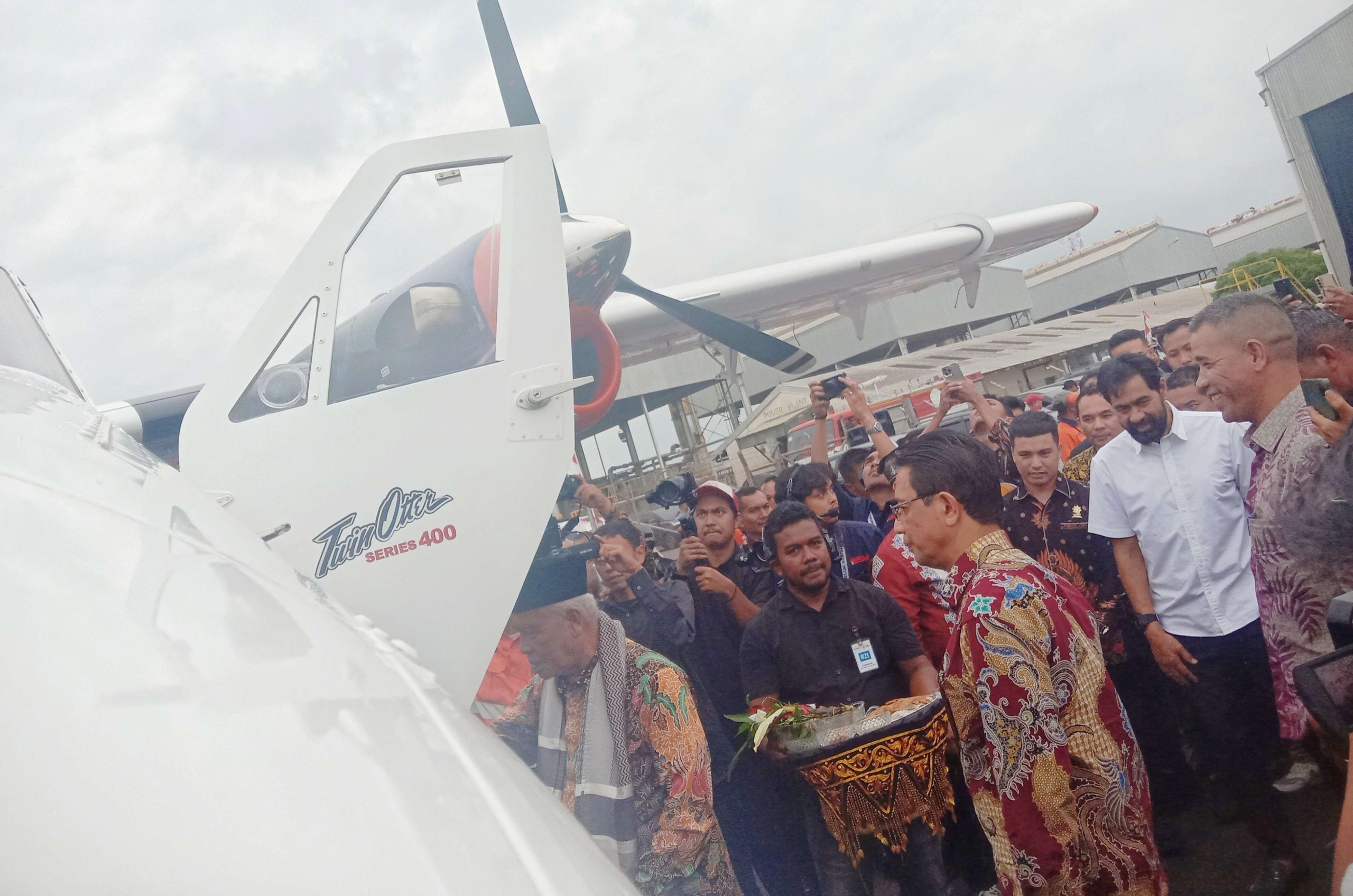 Gubernur Aceh Resmikan Operasional Pesawat Charter dan Bandara Khusus Point A. (Foto: RRI)