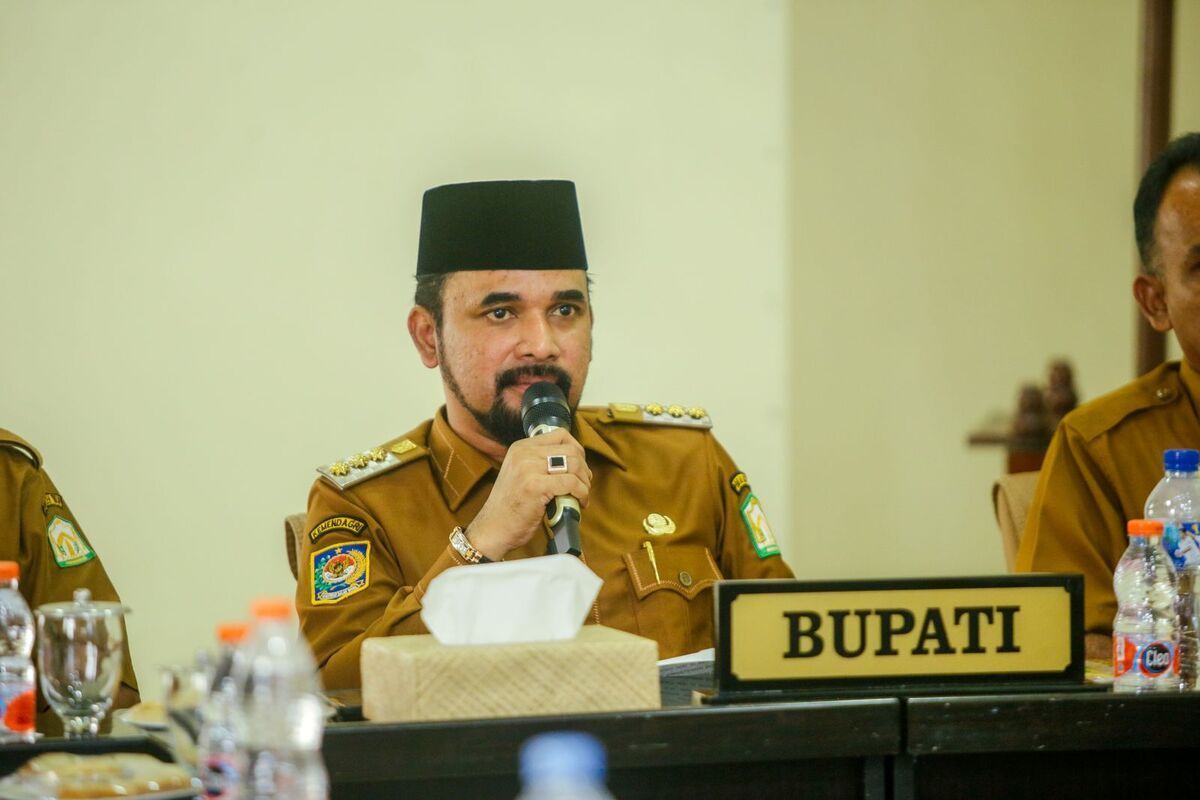 Bupati Aceh Timur, Iskandar Usman Al Farlaky. (Foto: Kompas.com)
