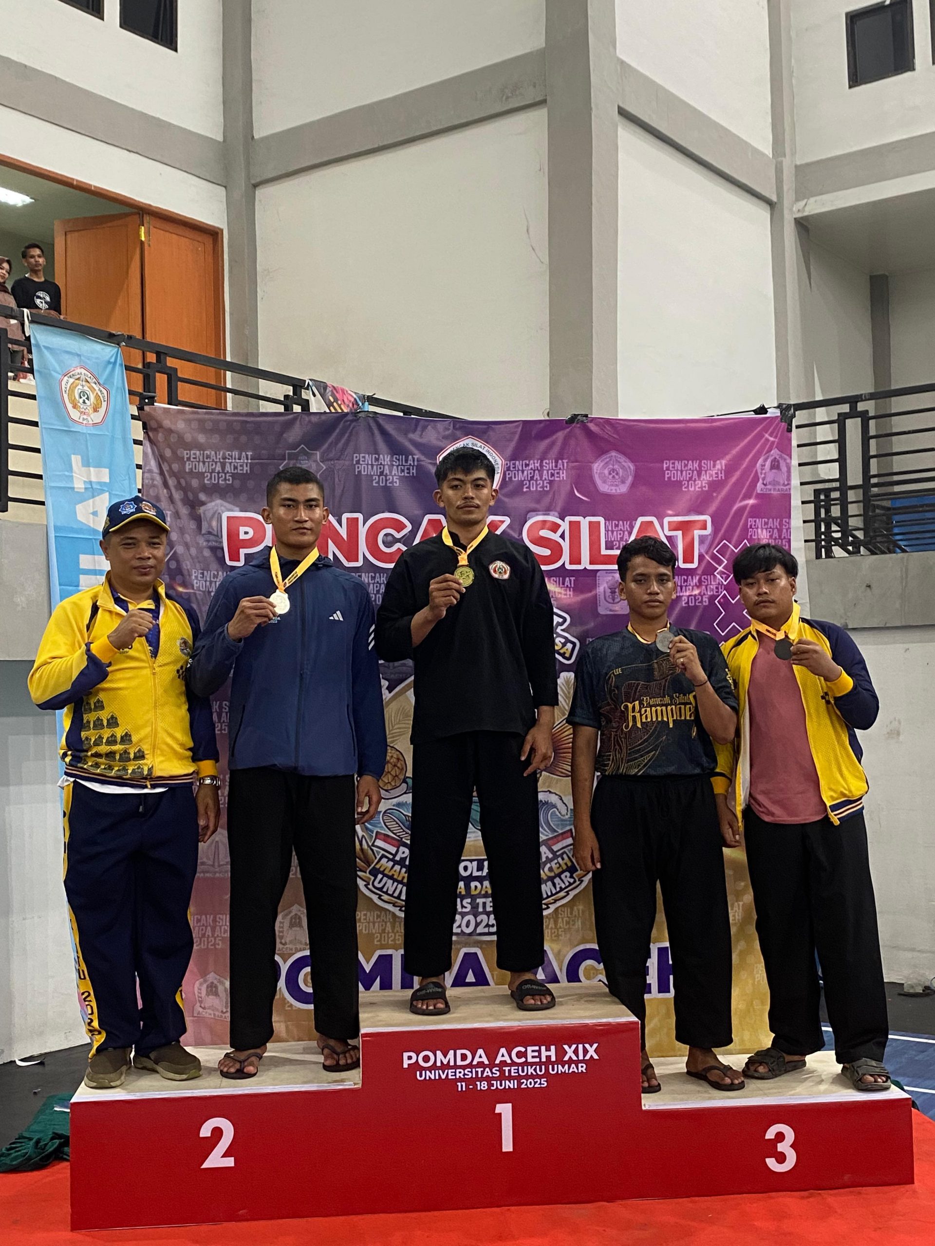 Atlet Pencak Silat UTU Raih Lima Medali di POMDA Aceh XIX. (Foto: Humas UTU)