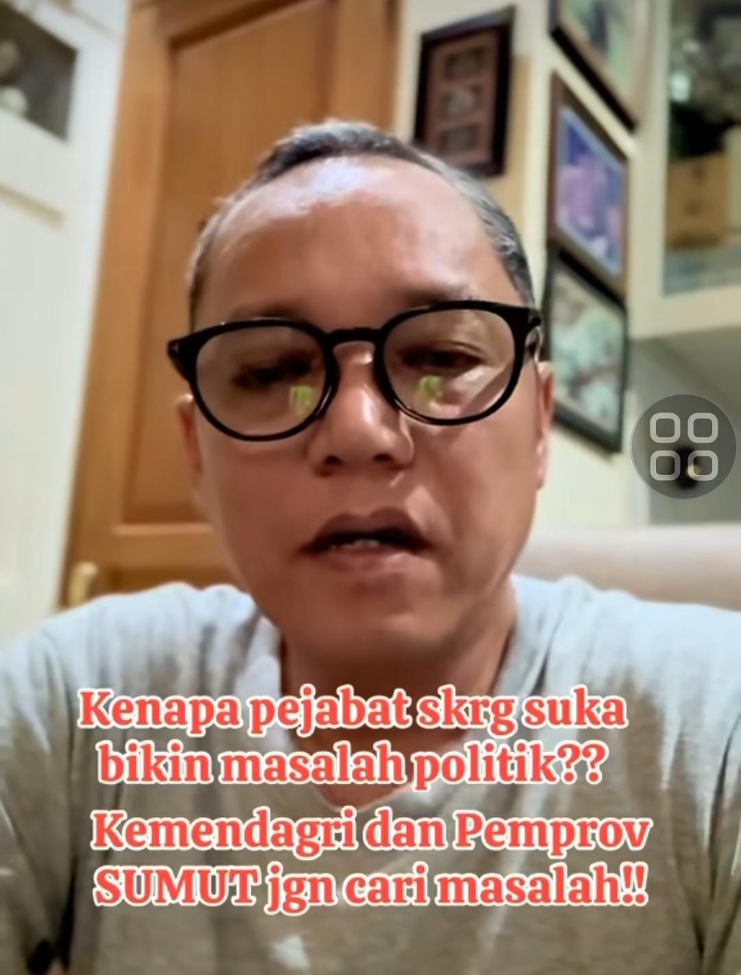 Deddy Sitorus Kritik Mendagri Terkait Pemindahan Empat Pulau dari Aceh ke Sumut. (Foto: Tangkapan Layar)
