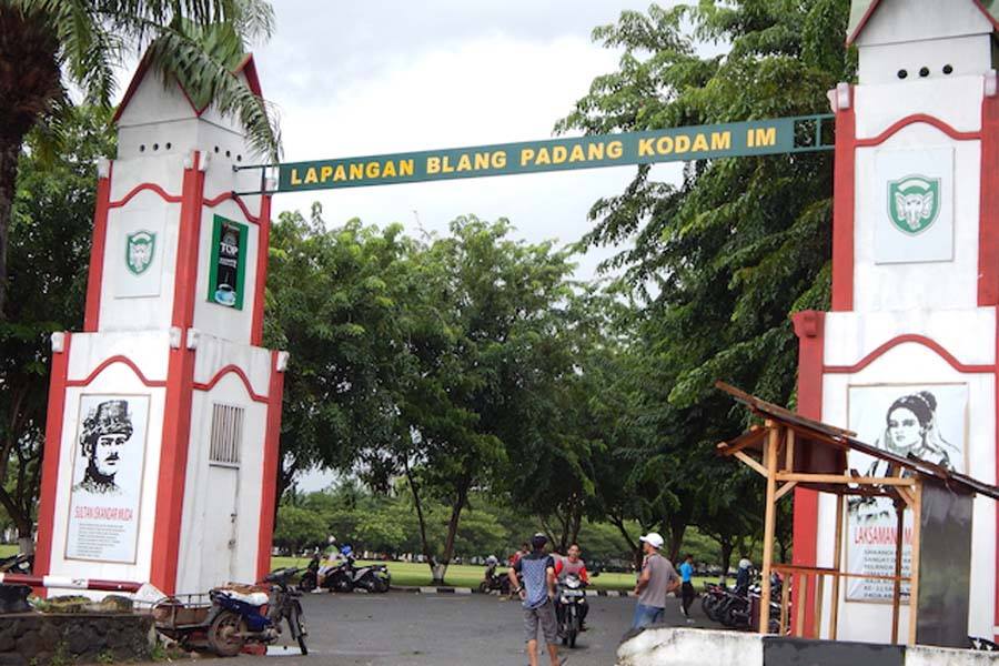 Tanah Blang Padang. (Foto: Kabar Aceh)