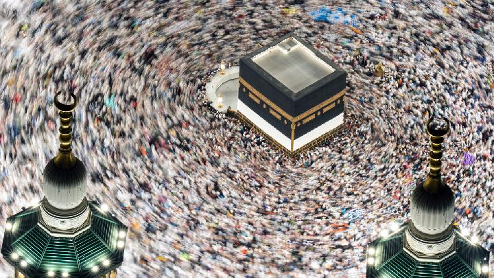 Pelaksanaan ibadah haji di Tanah Suci. (Foto: Antara/Andika Wahyu)