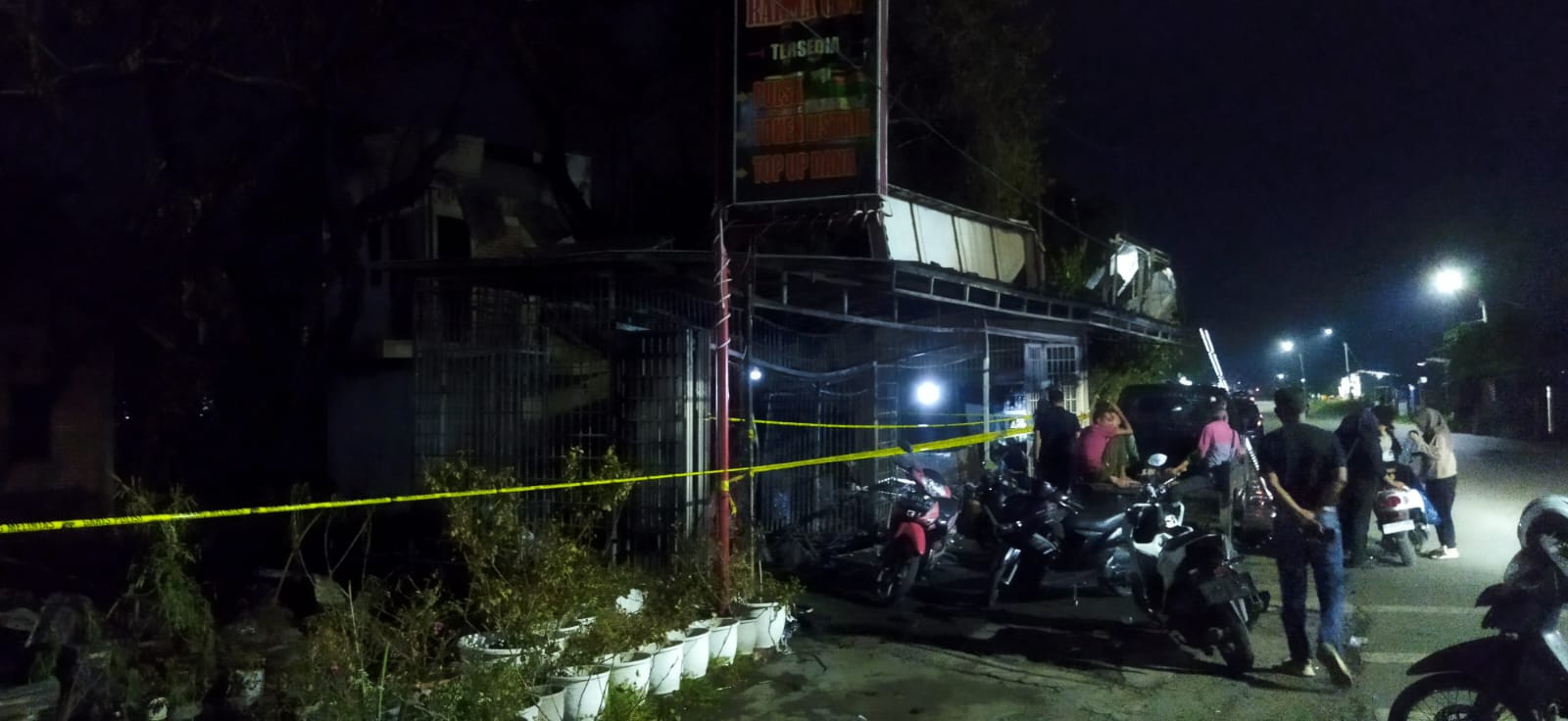 Kebakaran yang terjadi di Limpok, Aceh Besar, Kamis (12/6/2025). (Foto: Nukilan/Sammy)