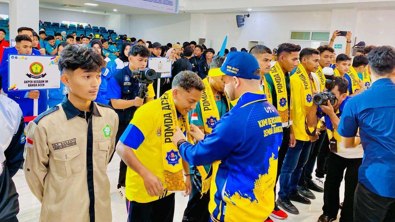 Wakil Bupati Aceh Barat Hadiri Pembukaan POMDA XIX di Universitas Teuku Umar. (Foto: RRI)