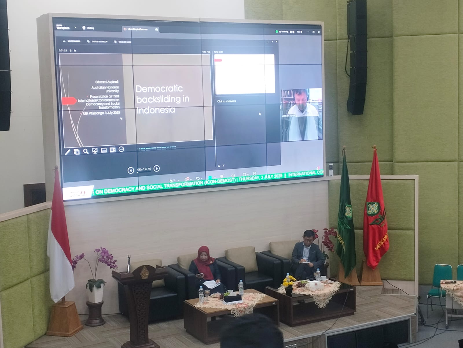 FISIP UIN Walisongo Gelar Konferensi Internasional Bahas Demokrasi dan AI. (Foto: For Nukilan)