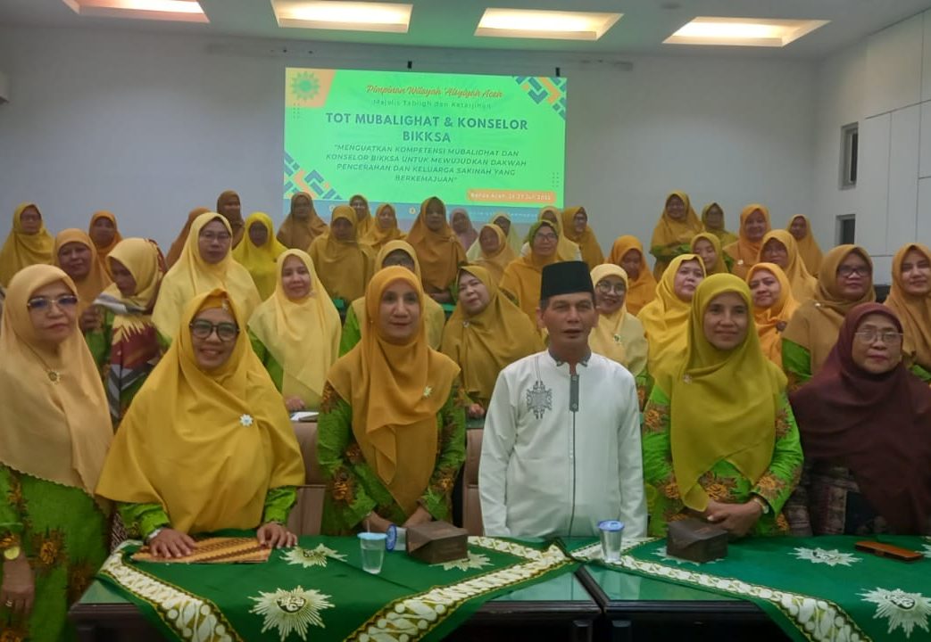 Aisyiyah Aceh Gelar ToT Mubalighat dan Konselor Keluarga, Mantapkan Dakwah Perempuan. (Foto: Suara Muhammadiyah)