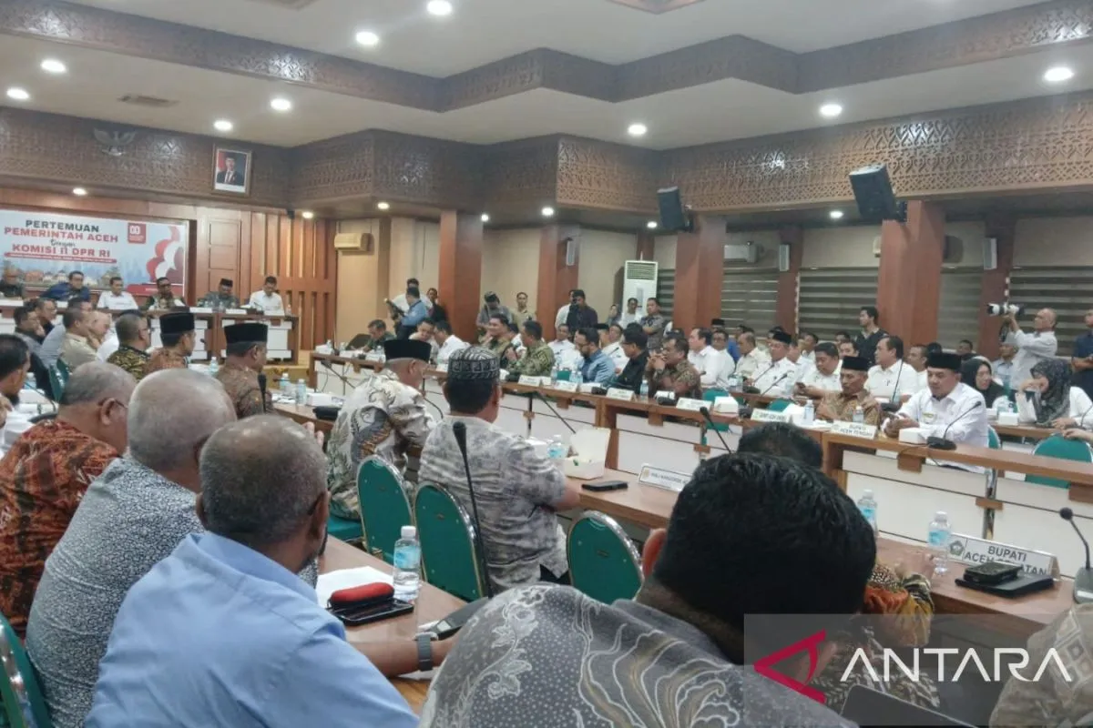 Komisi II DPR RI Usul Pembentukan Panja Perpanjangan Dana Otsus Aceh. (Foto: ANTARA)