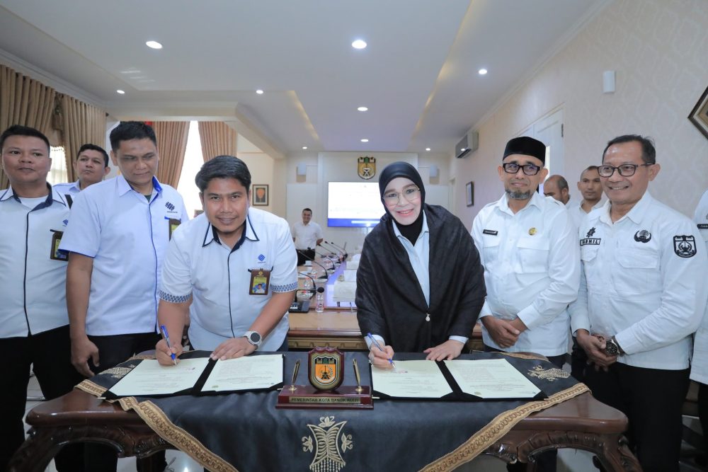 Pemko Banda Aceh dan BBPVP Teken MoU. (Foto: MC BNA)