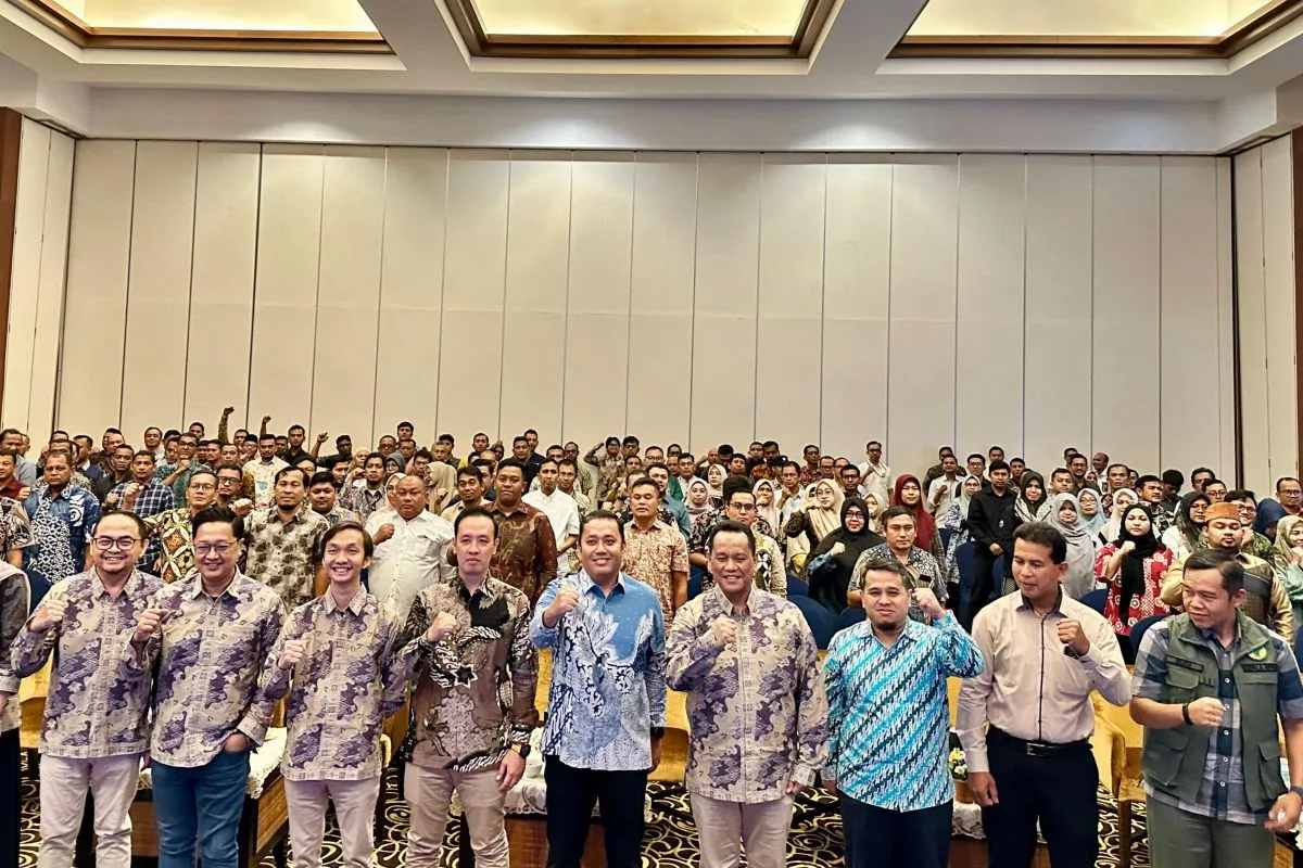 BenQ TKDN Roadshow 2025 berlanjut ke ujung barat Indonesia dengan penyelenggaraan agenda strategis di Hermes Palace Hotel, Banda Aceh. (FOTO: ANTARA)