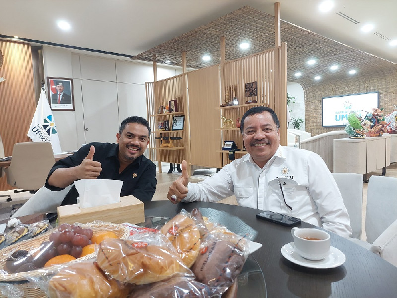 TRK dalam pertemuan hangat dengan Menteri Maman di Jakarta, Rabu (16/7/2025). (Foto: For Nukilan)