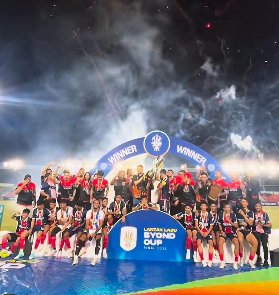 Derre FC Juara Lantak Laju Beyond Cup 2025. (Foto: Nukilan)