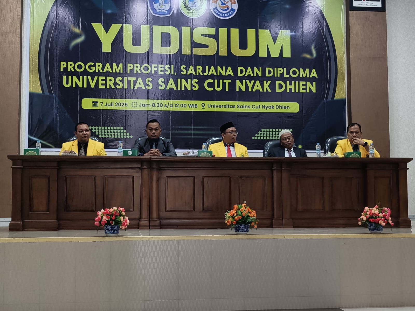 Yudisium Universitas Sains Cut Nyak Dhien (USCND) Langsa. (Foto: For Nukilan)