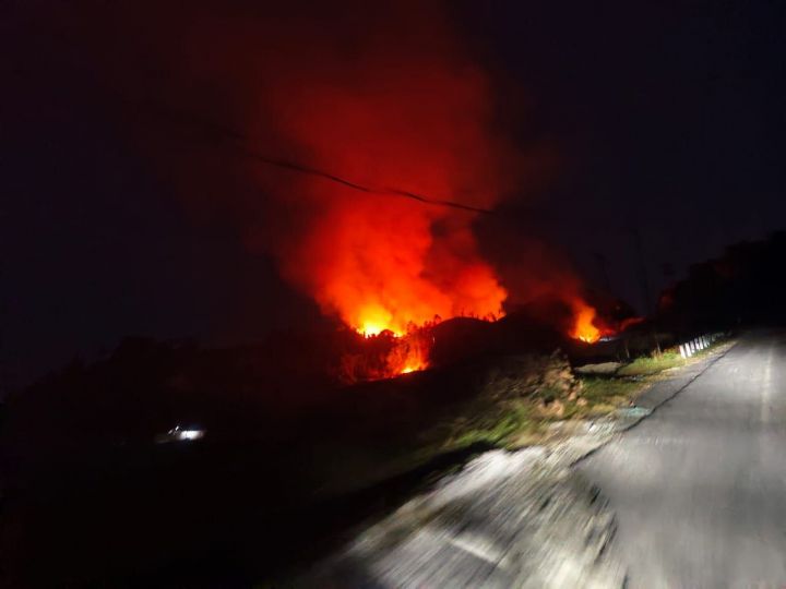 Kebakaran lahan melanda Kabupaten Aceh Singkil, Aceh. (Foto: Istimewa)