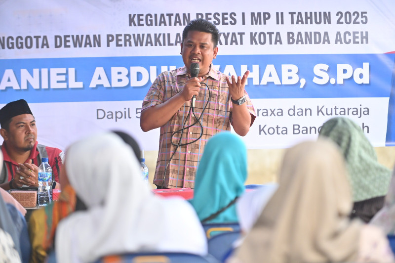 Wakil Ketua DPRK Banda Aceh, Daniel Abdul Wahab. (Foto: Dok. Pribadi)