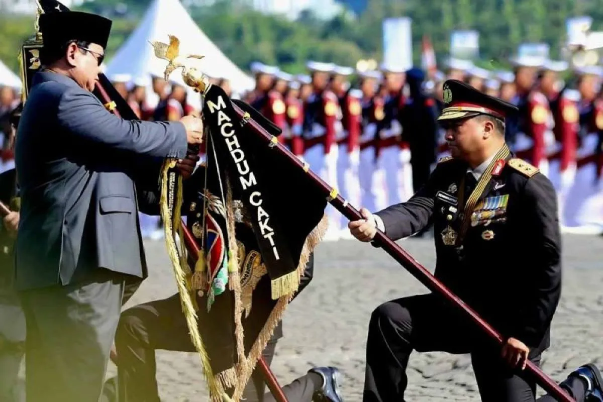 Polda Aceh Terima Tanda Kehormatan Nugraha Sakanti dari Presiden Prabowo. (Foto: Bidhumas Polda Aceh)