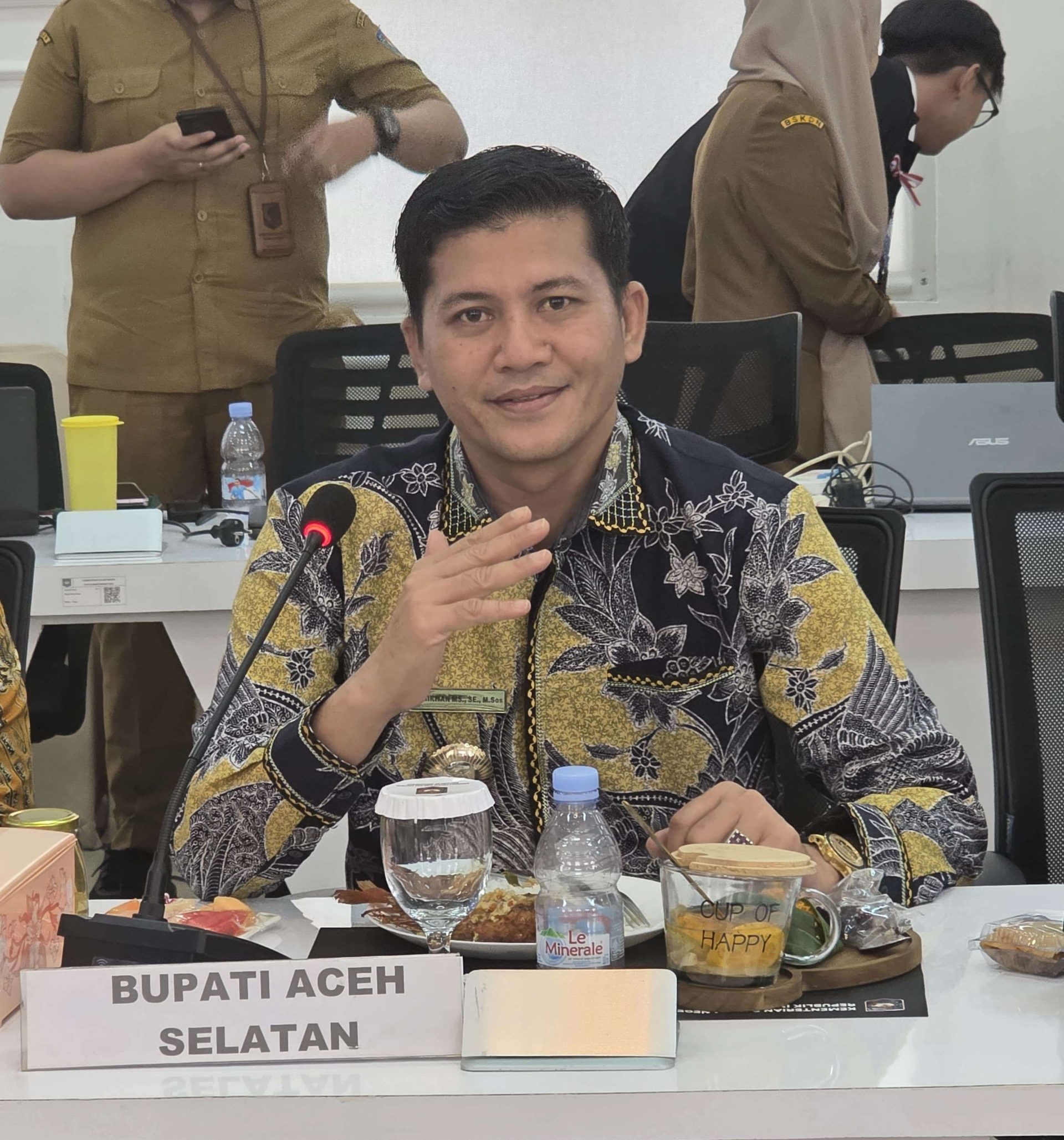 Bupati Aceh Selatan H Mirwan MS. (Foto: RRI)