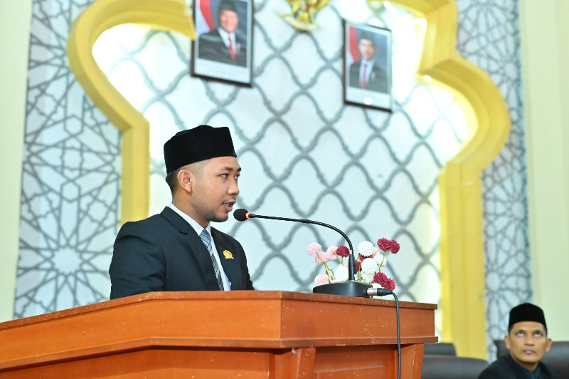 M. Zidan Al Hadh, juru bicara Badan Anggaran (Banggar) DPRK Banda Aceh. (Foto: DPRK BANDA ACEH)