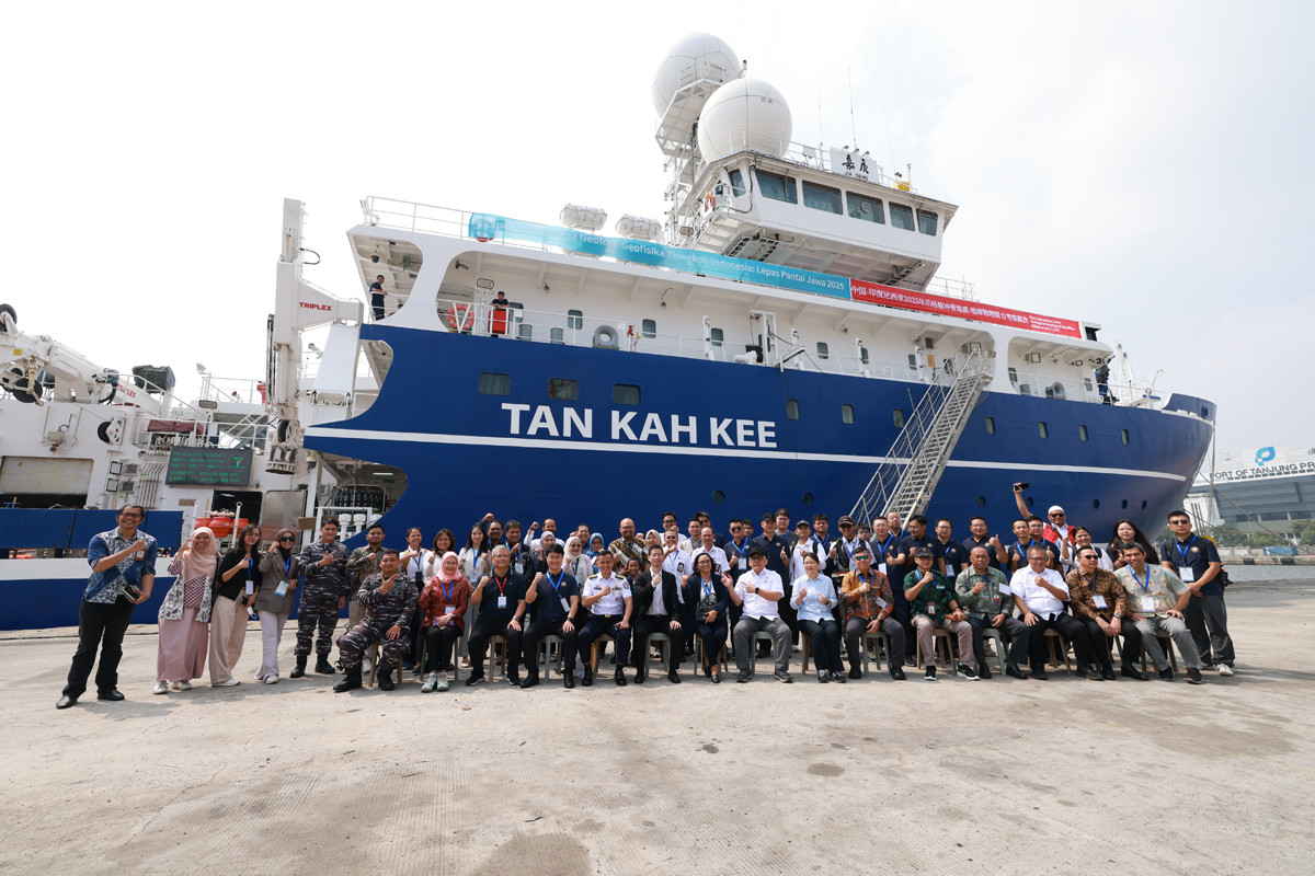 Ekspedisi Geosains Laut Dimulai, BRIN Fokus Mitigasi Bencana Tsunami. (Foto: BRIN)