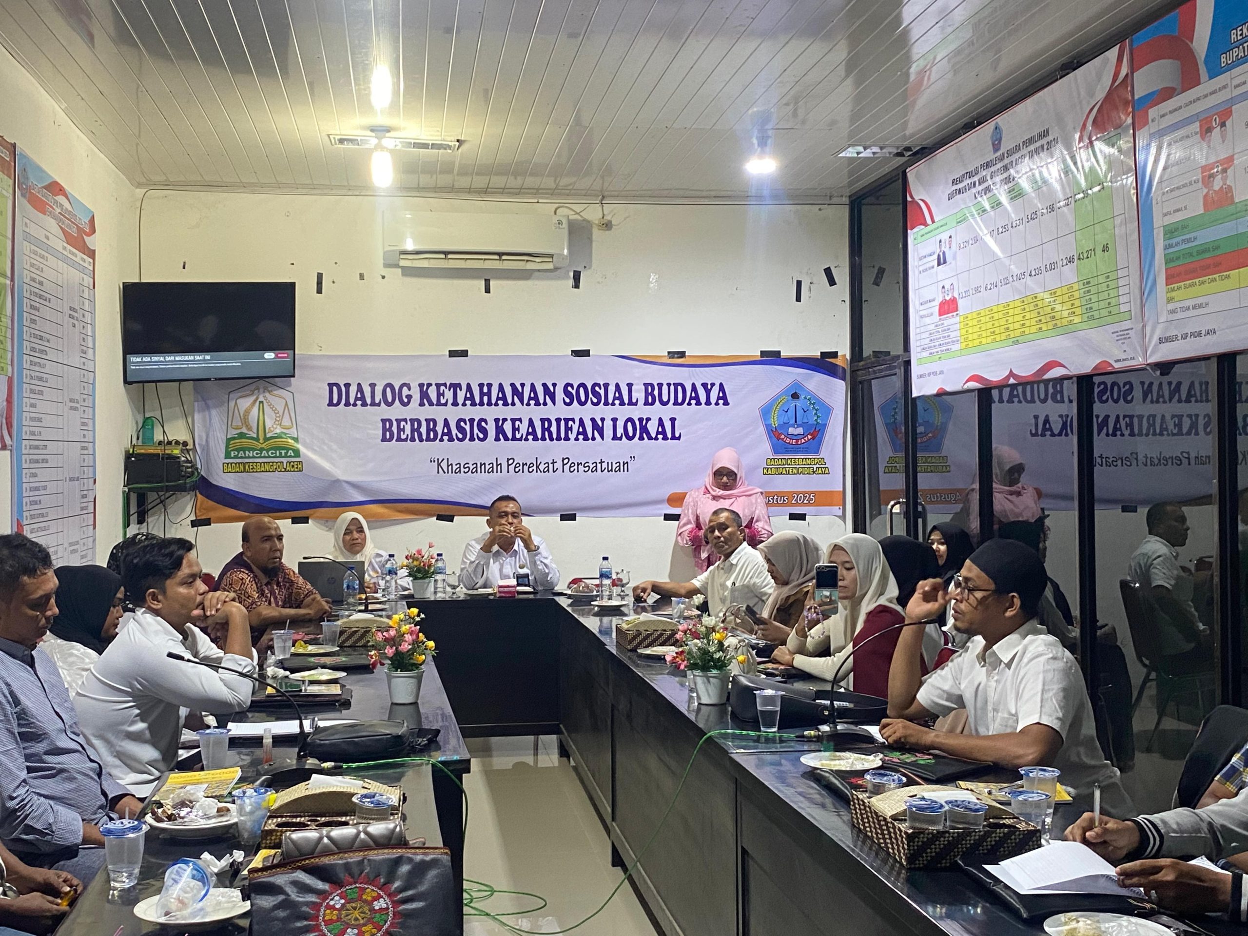 Kesbangpol Aceh Gaungkan Ketahanan Budaya Berbasis Kearifan Lokal di Pidie Jaya. (Foto: For Nukilan)