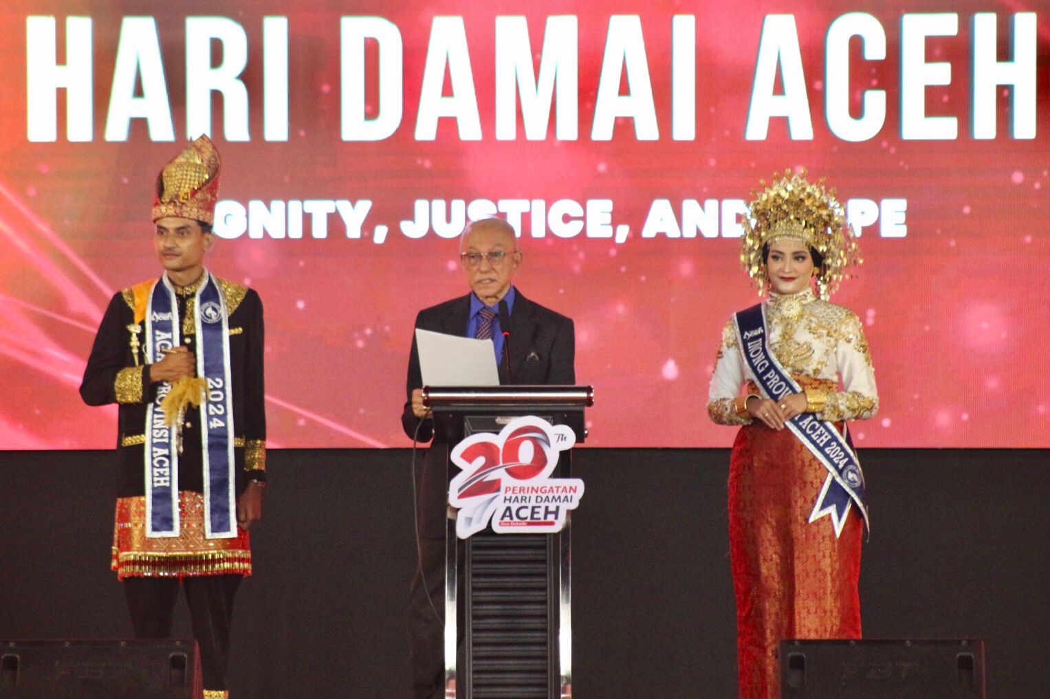 Wali Nanggroe Ajak Jadikan 20 Tahun Damai Aceh Sebagai Titik Balik Kesejahteraan Rakyat. (Foto: Humas LWN)