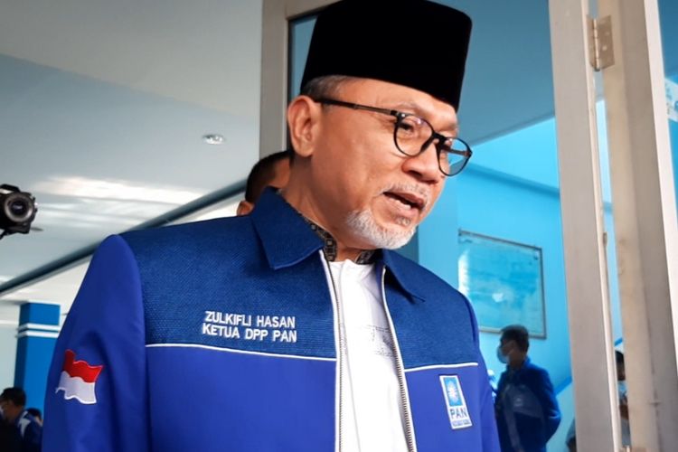 Ketua Umum Partai Amanat Nasional (PAN) Zulkifli Hasan. (Foto: Kompas.com)