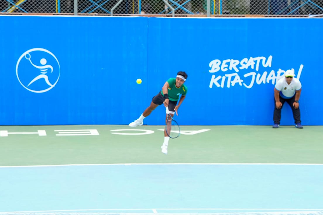 Final Tenis PON XXI 2024. (Foto: Kemenpora)