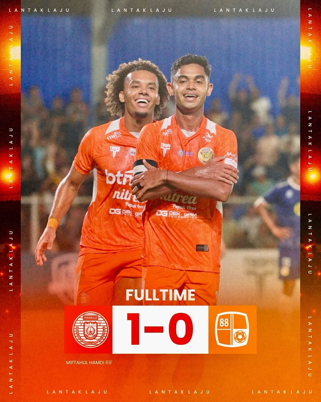 Persiraja Tekuk Barito Putera 1-0 di Laga Uji Coba. (Foto: Instagram Persiraja)