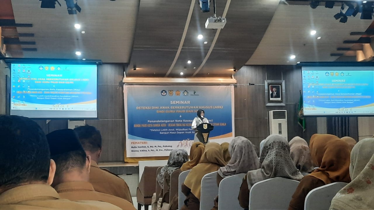 Deteksi Dini dan Sinergi Jadi Kunci Pendidikan Inklusif di Banda Aceh. (Foto: Humas BNA)
