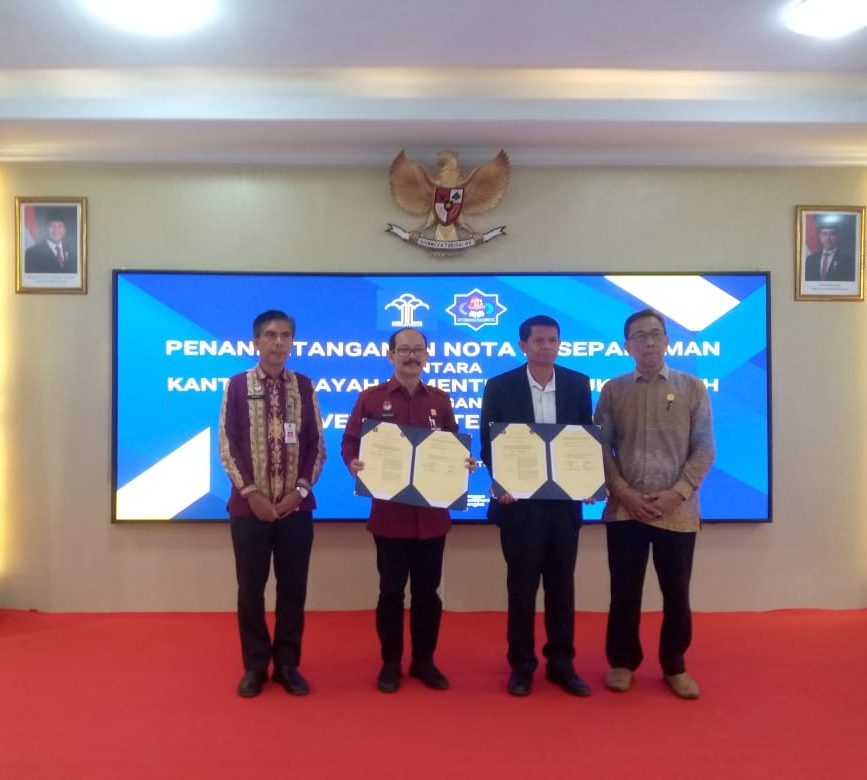 UTU dan Kanwil Kemenkum Aceh Jalin Sinergi Bidang Hukum. (Foto: Humas UTU)