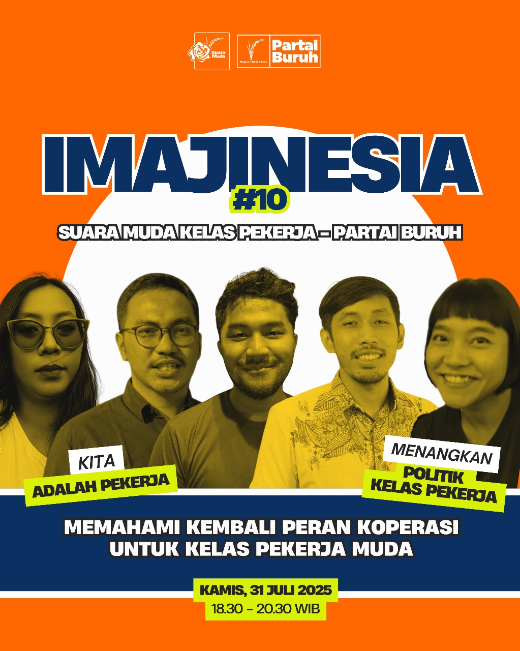 Pemuda Partai Buruh Bahas Peran Koperasi bagi Kelas Pekerja Muda. (Foto: For Nukilan)
