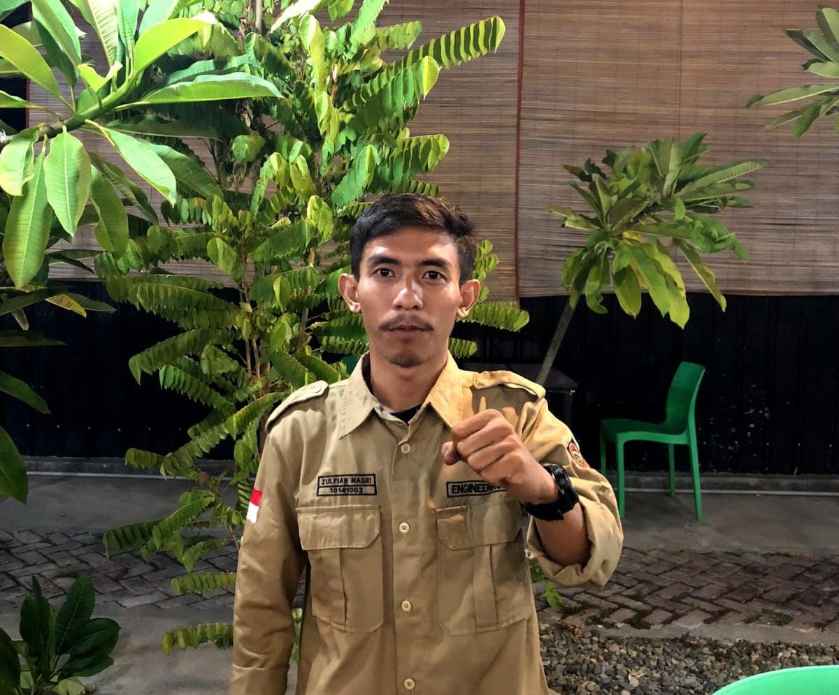 antan Ketua Badan Eksekutif Mahasiswa (BEM) Fakultas Teknik, Robi Annamal. (Foto: Dok. Pribadi)