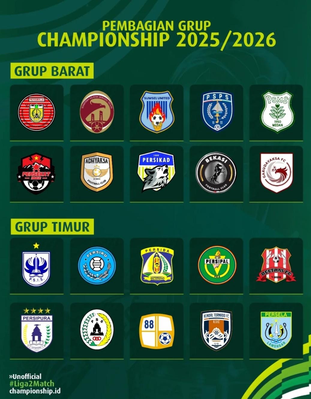 Fase Grup Pegadaian Championship 2025/2026. (Foto: Pegadaian Championship)
