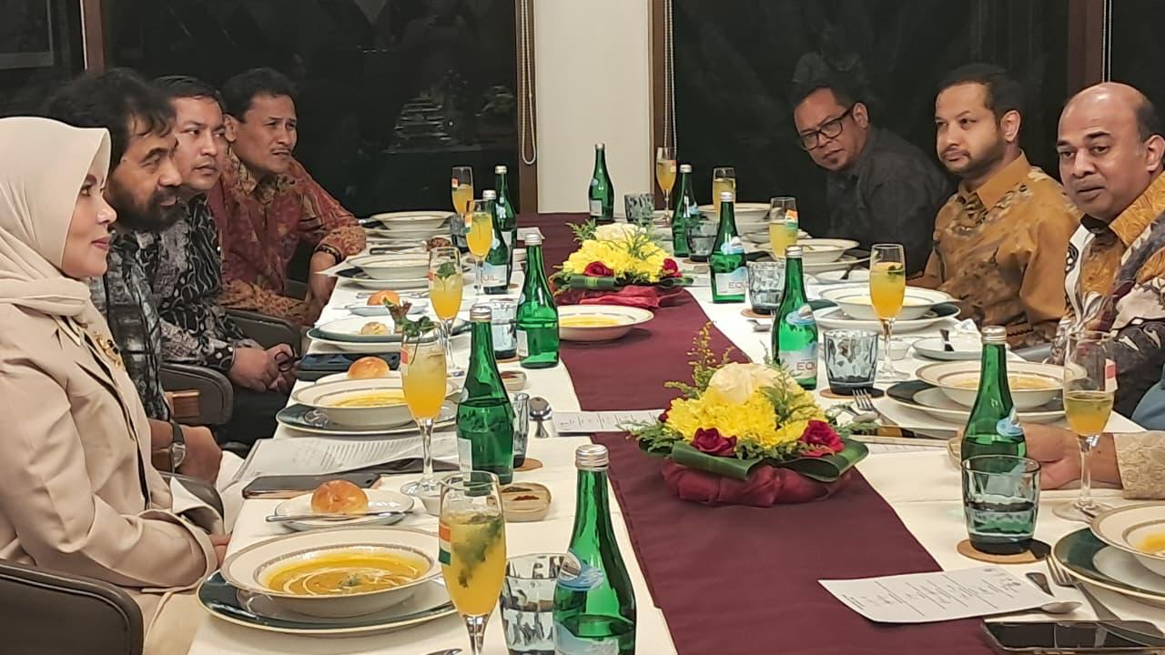 Gubernur Aceh Bahas Pengembangan Sabang dengan Dubes India. (Foto: For Nukilan)