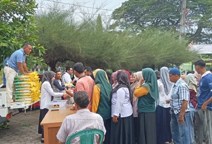 Pemkab Aceh Besar Gelar Pangan Murah di Kuta Malaka dan Montasik. (Foto: MC Abes)