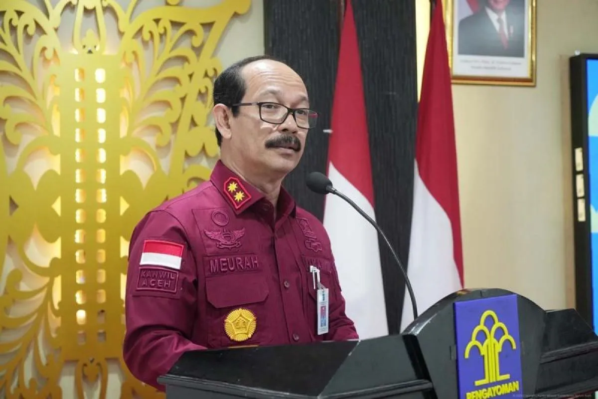 Kepala Kantor Wilayah Kemenkum Aceh Meurah Budiman. (Foto: Humas Kemenkum Aceh)