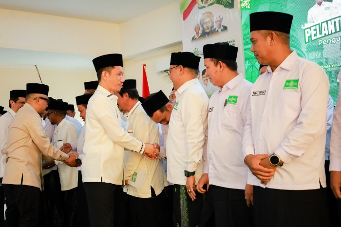 Bupati Tarmizi Hadiri Muskercab Pertama PCNU Aceh Barat 2024–2029. (Foto: Humas Aceh Barat)