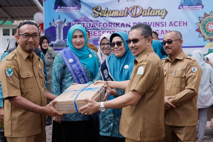 Cegah Stunting di Aceh Tengah, Forikan Aceh Salurkan 8,1 Ton Ikan Segar. (Foto: Humas Aceh)
