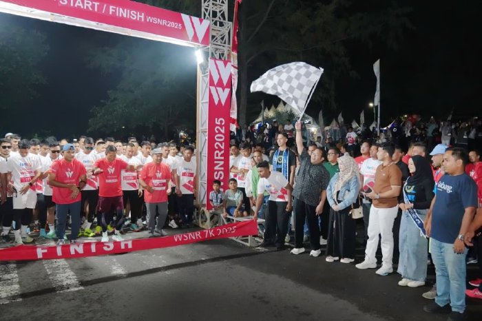 Sabang Night Run 2025. (Foto: Pemko Sabang)