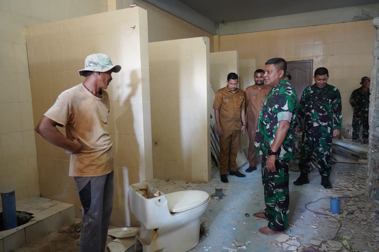 TNI Tiga Matra Gelar Bakti Teritorial di Lhokseumawe. (Foto: For Nukilan)