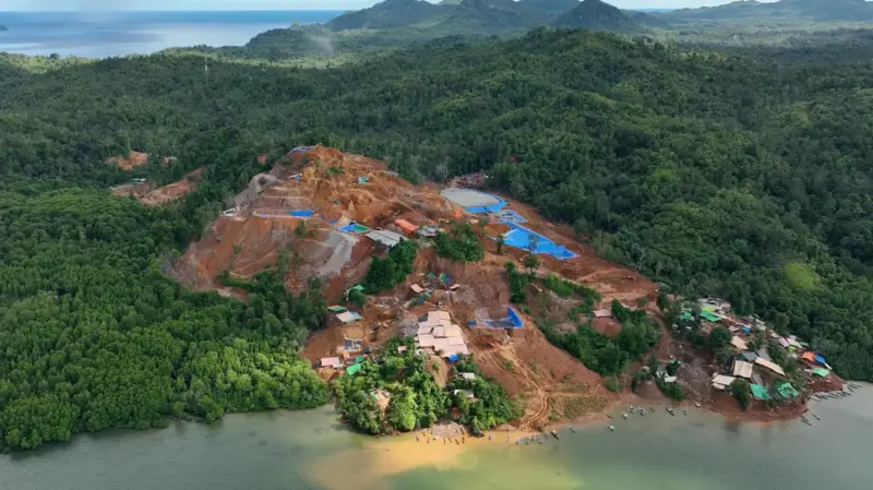 Ilustrasi tambang emas ilegal. (Foto: SSI)