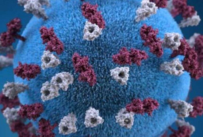 Ilustrasi virus campak. (Foto: Dok. NET)