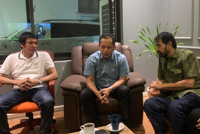 Gubernur Aceh Muzakir Manaf menemui Menteri Koperasi (Menkop) Fery Joko Julianto di Jakarta Selatan, Minggu (14/9/2025). (Foto: Humas Aceh)