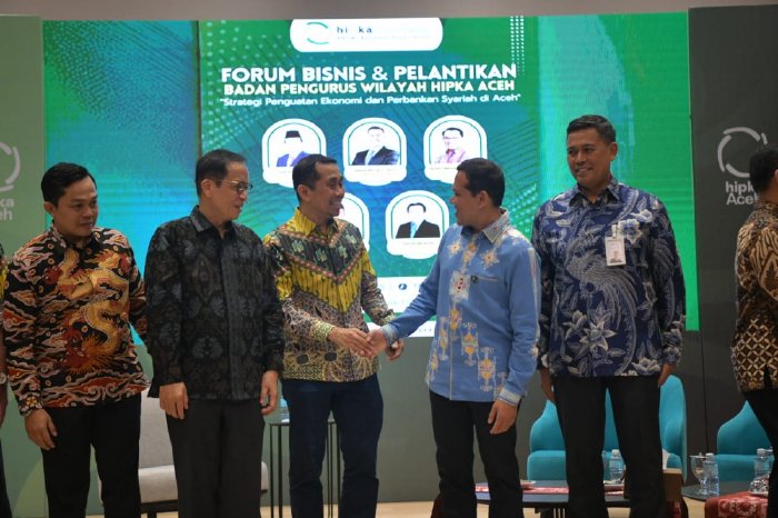 Wagub Aceh Buka Forum Bisnis HIPKA, Dorong Sinergi Ekonomi Syariah. (Foto: Humas Aceh)