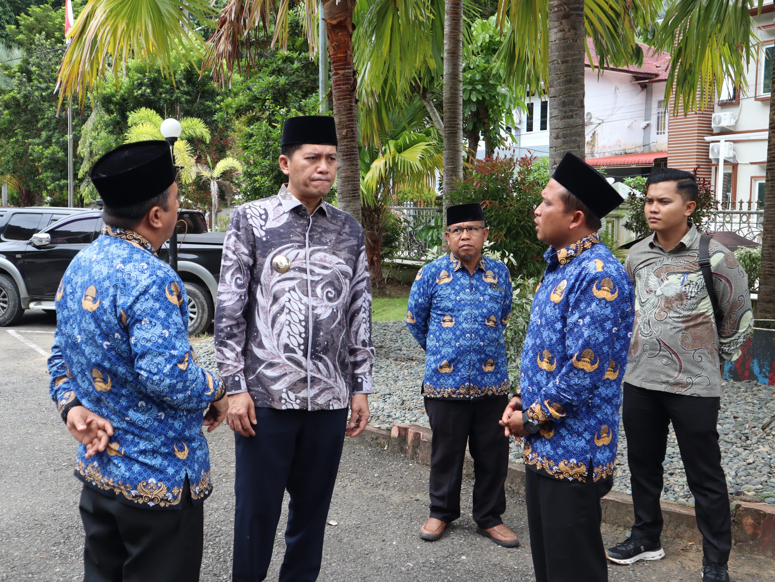 Kemenag dan Pemkab Aceh Selatan Bahas Pembangunan Kantor Kementerian Haji dan Umrah. (Foto: Kemenag Aeh)