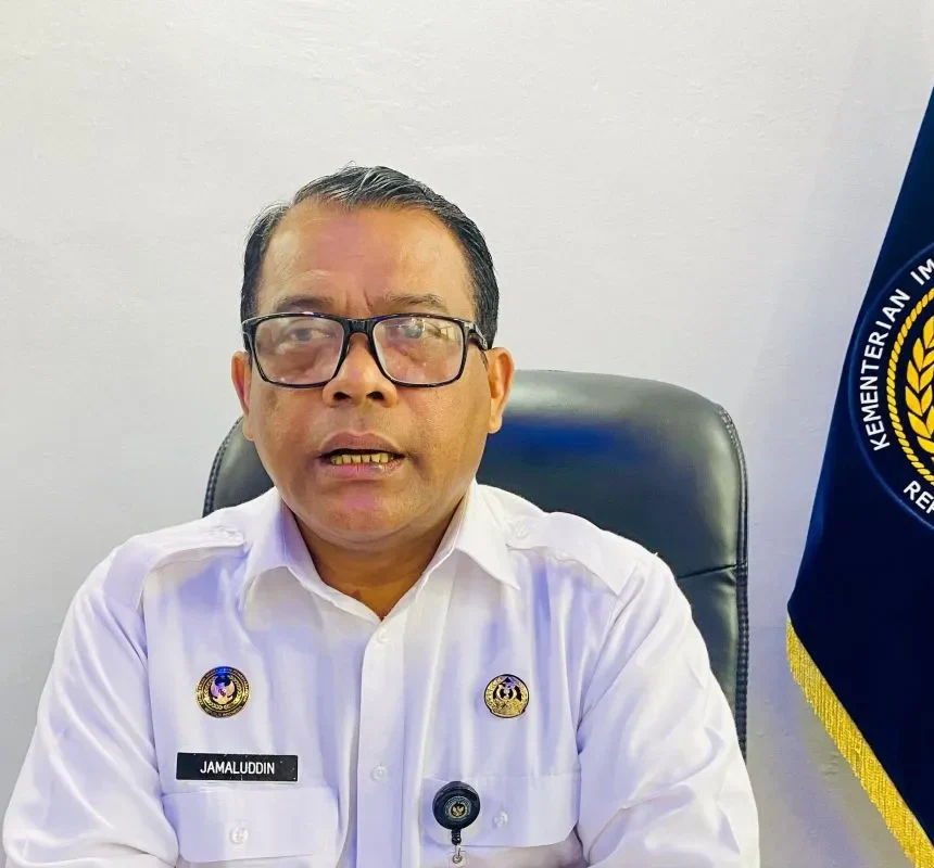 Kepala Kantor Imigrasi Kelas II Non TPI Meulaboh, Aceh Barat, Jamaluddin. (Foto: ANTARA/Teuku Dedi Iskandar)