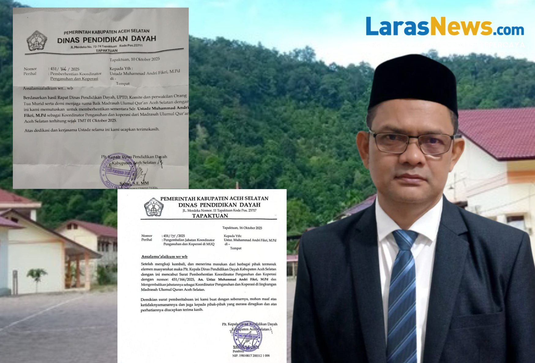 Komite dan Pengasuh MUQ Aceh Selatan Soroti Dugaan Intervensi Plt. Kadis Dayah. (Foto: LarasNews.com)