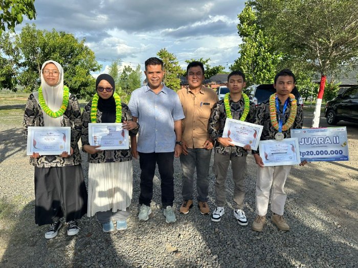 Dzakwan dan Nurliya, Simbol Generasi Emas Aceh di Panggung Sains Nasional. (Foto: For Nukilan)